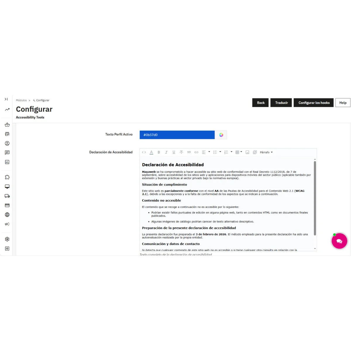 module and color management