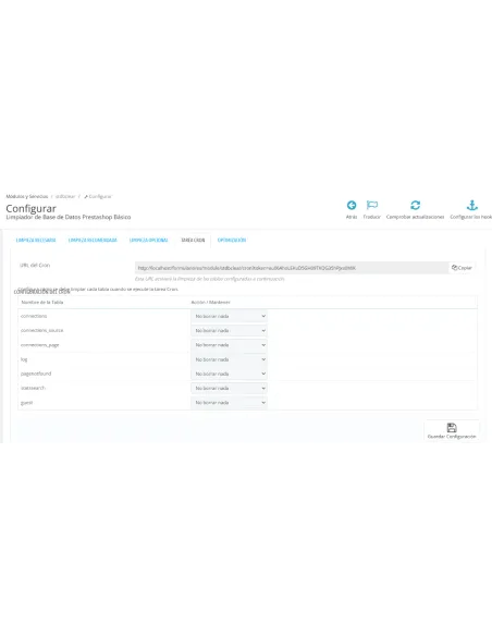 Database Cleaner and Optimizer for PrestaShop