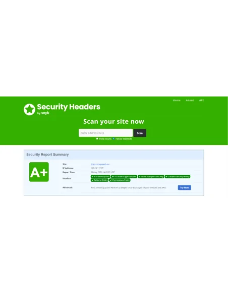 Custom Security Headers PrestaShop Module | MayaWeb