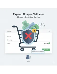 Expired Coupon Validator - Protect and Clean your PrestaShop Cart