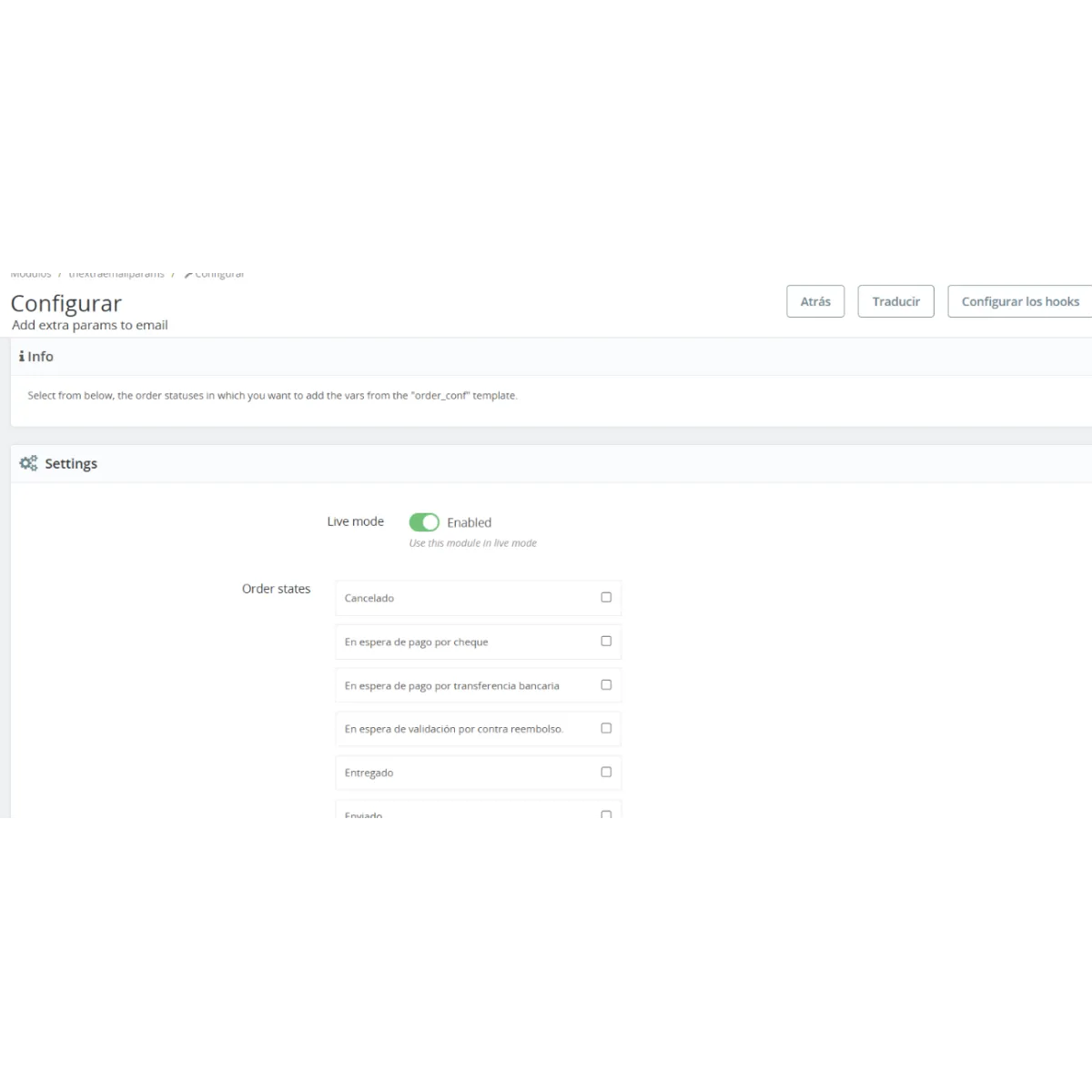 Extra Email Params: Usa variables de pedido en todo tu email