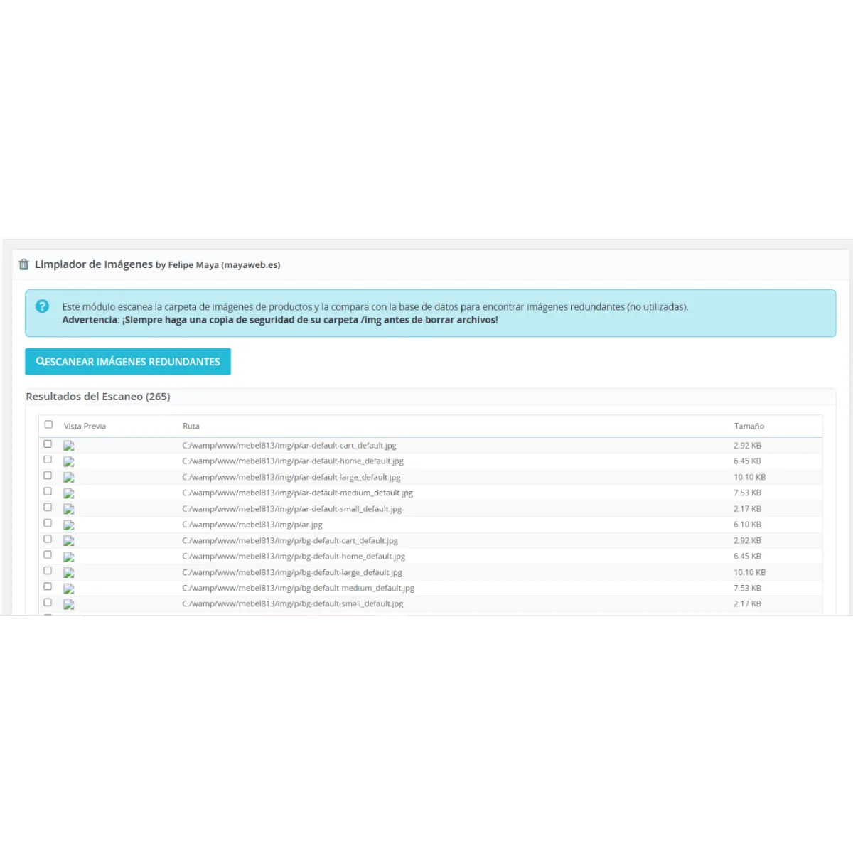 Image Cleaner: Optimiza y Limpia tu PrestaShop