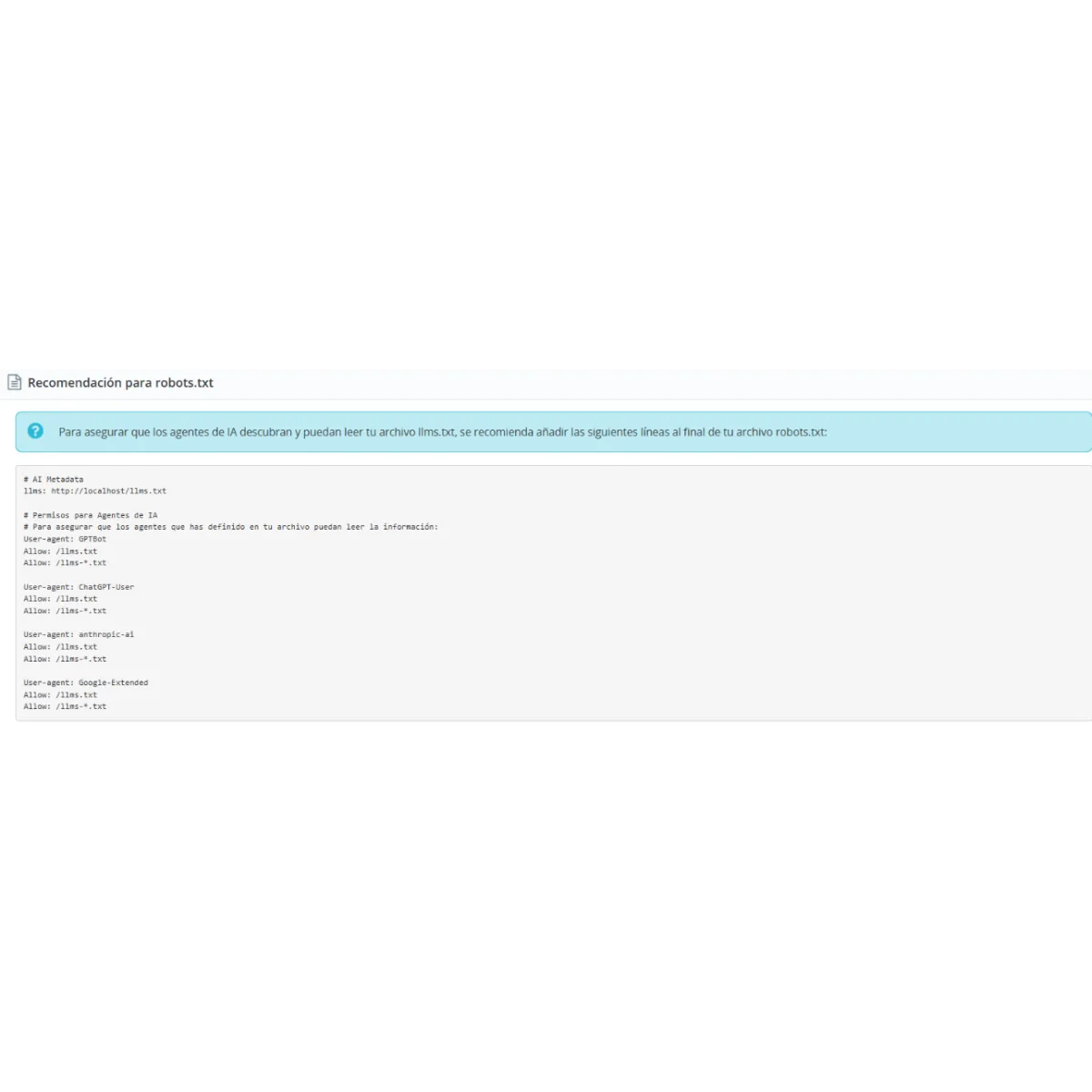 MW LLMs.txt Generator - SEO for AI in PrestaShop