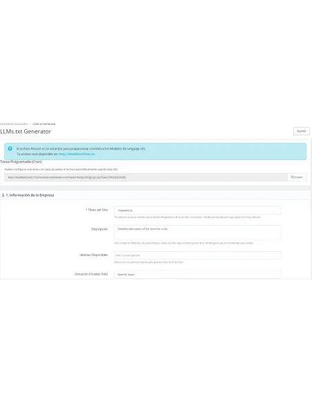 MW LLMs.txt Generator - SEO para IA en PrestaShop
