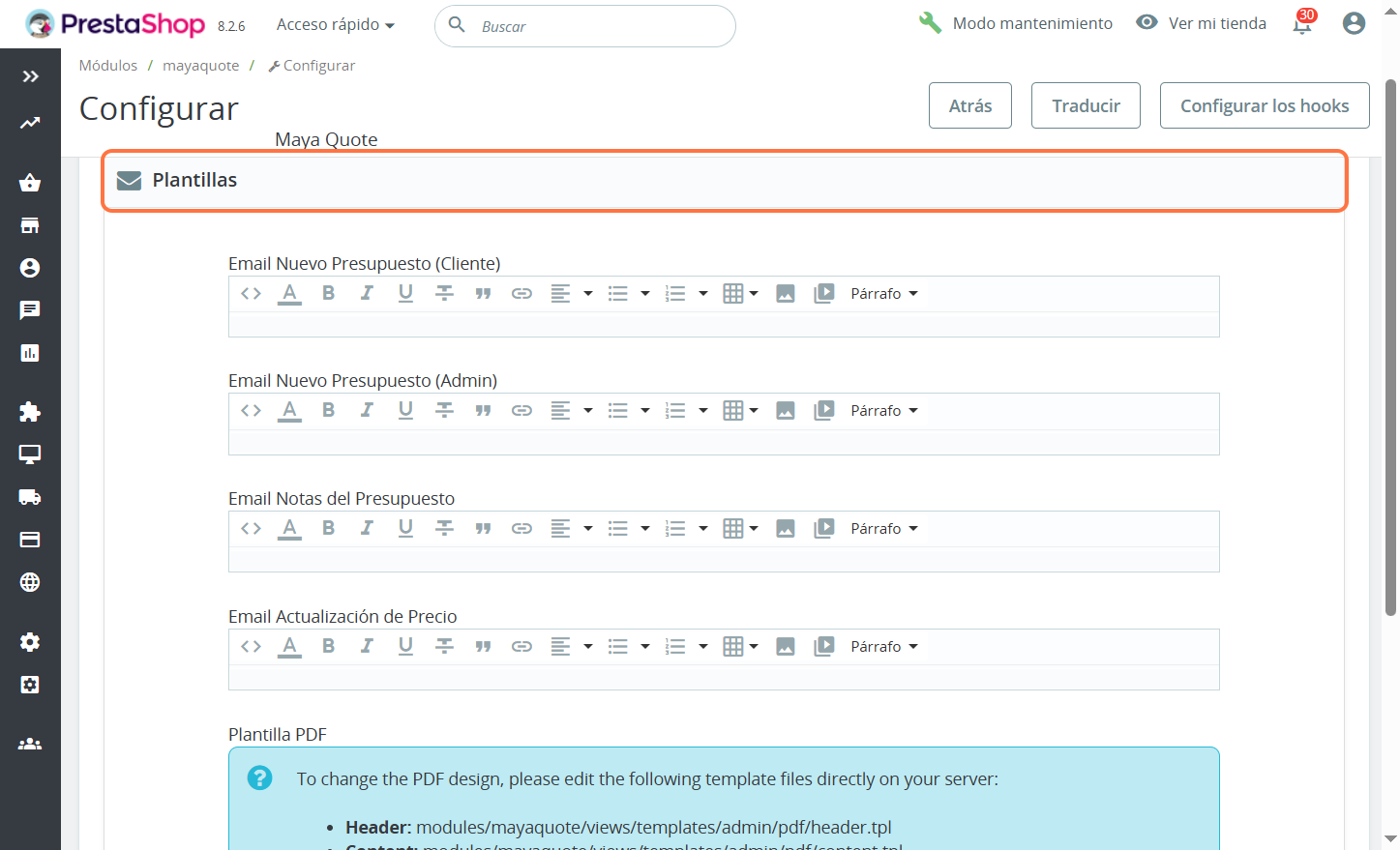 email templates